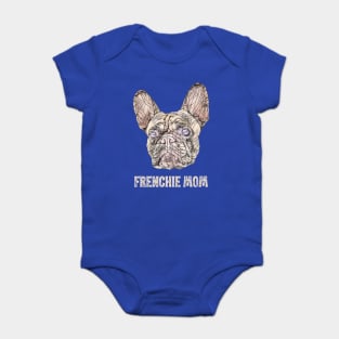 Frenchie Mom Baby Bodysuit